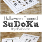 Spooky Halloween Sudoku Free Printable For Kids   Royal