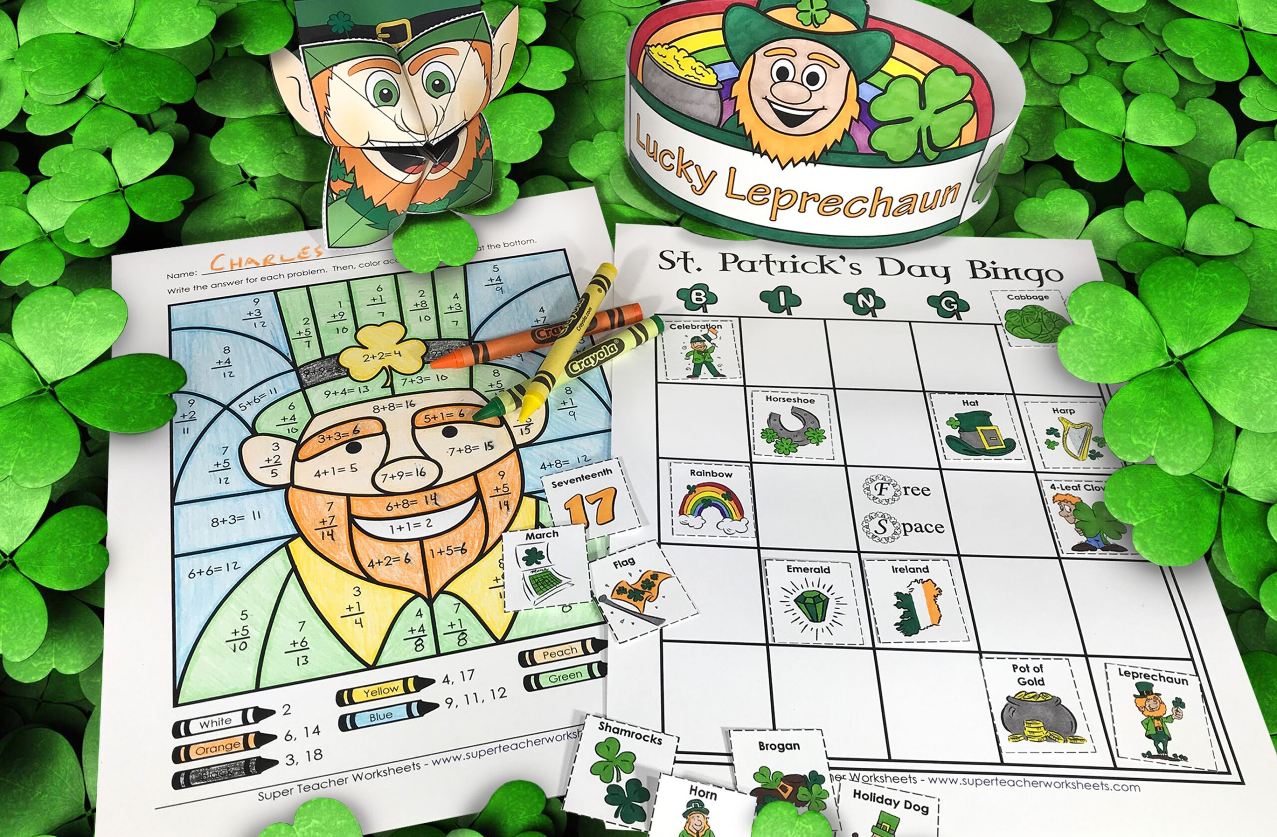 St. Patrick&amp;#039;s Day Worksheets And Activities | Super Teacher
