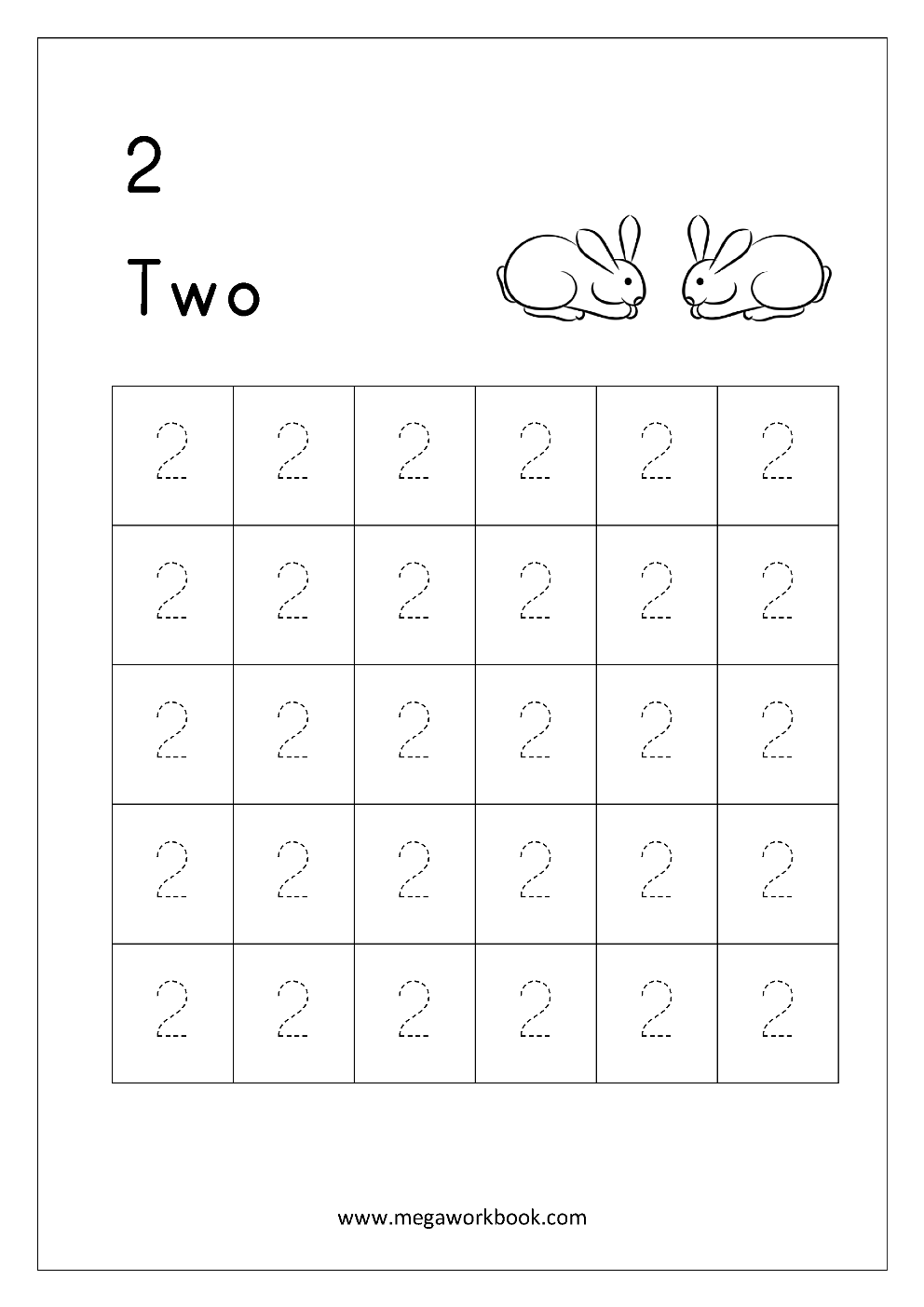 Strong&amp;gt;&amp;lt;Em&amp;gt;Math Worksheet - Number Tracing &amp;amp; Counting