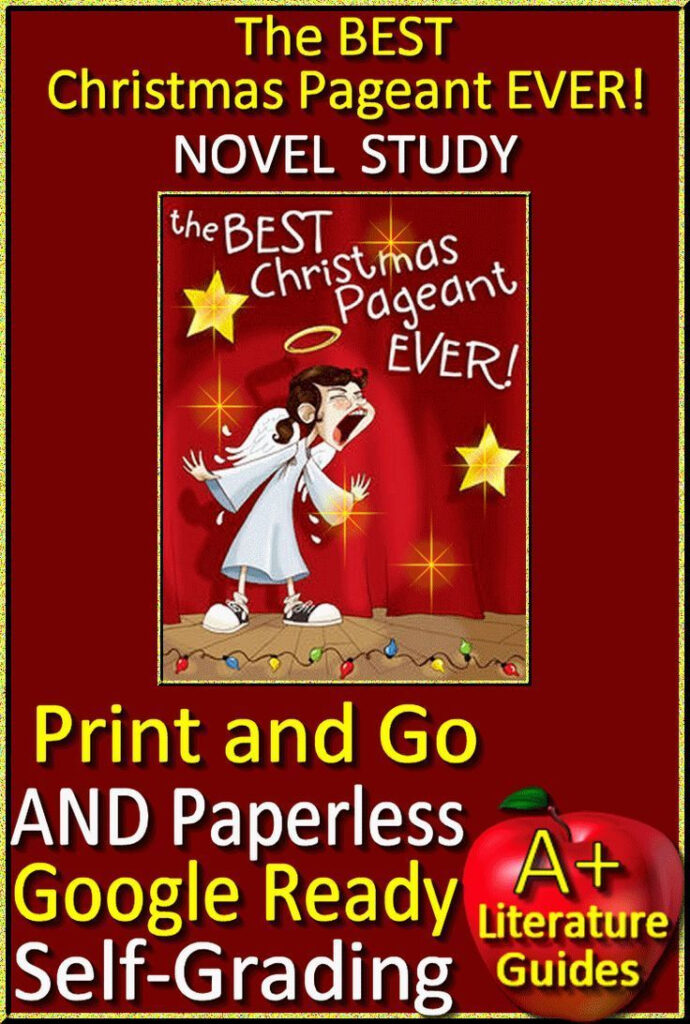 The Best Christmas Pageant Ever Novel Study Printable+