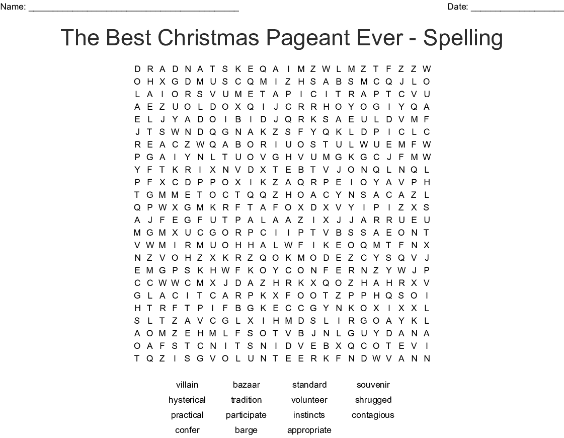 best-christmas-pageant-ever-worksheets-free-alphabetworksheetsfree