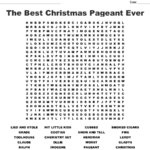 The Best Christmas Pageant Ever Word Search   Wordmint