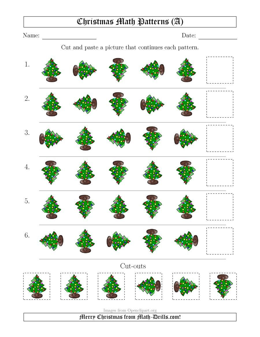 The Christmas Picture Patterns With Rotation Attribute Only