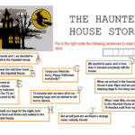 The Haunted House Story   English Esl Worksheets For