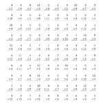 The Multiplying 1 To 124 (A) Math Worksheet From The