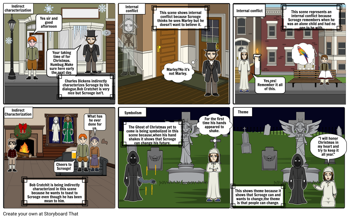 The Story Board(A Christmas Carol) Storyboardjbacchas