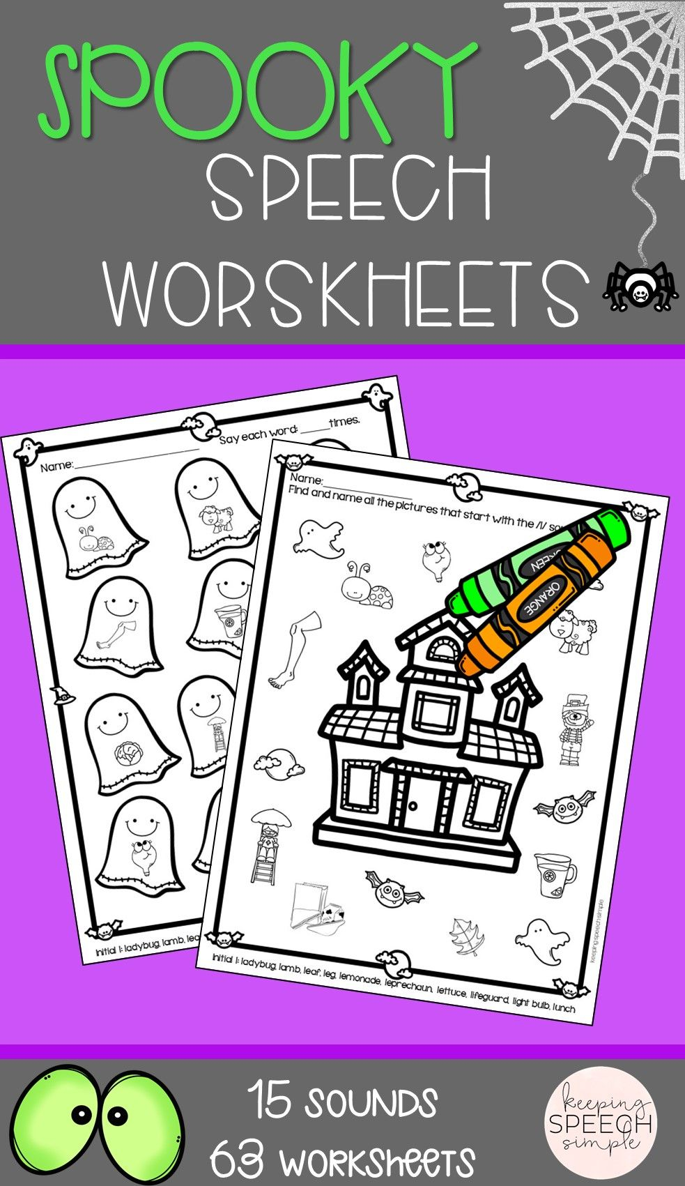 These Fun Halloween Themed Worksheets Are Perfect For