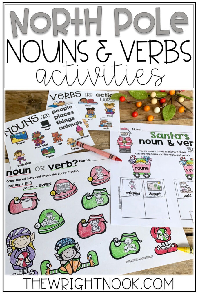These Nouns And Verbs Activities Are Perfect Christmas