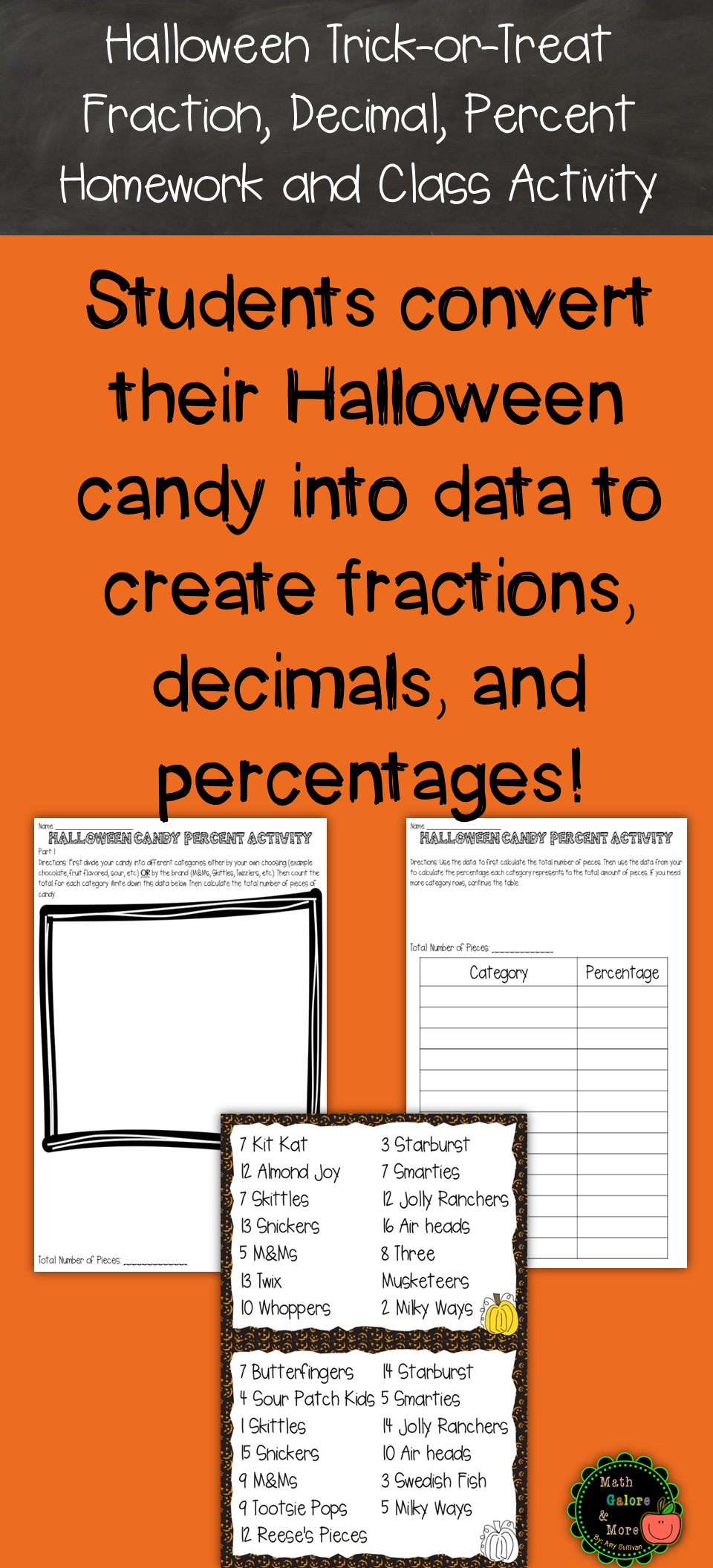 This Activity Can Be Used With The Data Students Collect