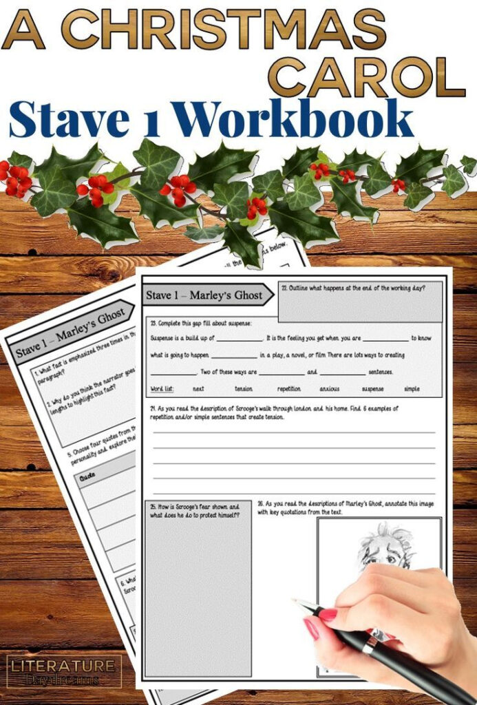 This Comprehensive A Christmas Carol Student Workbook Will