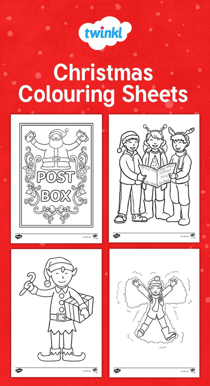 This Handy Set Of Colouring Sheets Gives Your Children The