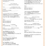 This Is Halloween   The Nightmare Before Christmas Worksheet