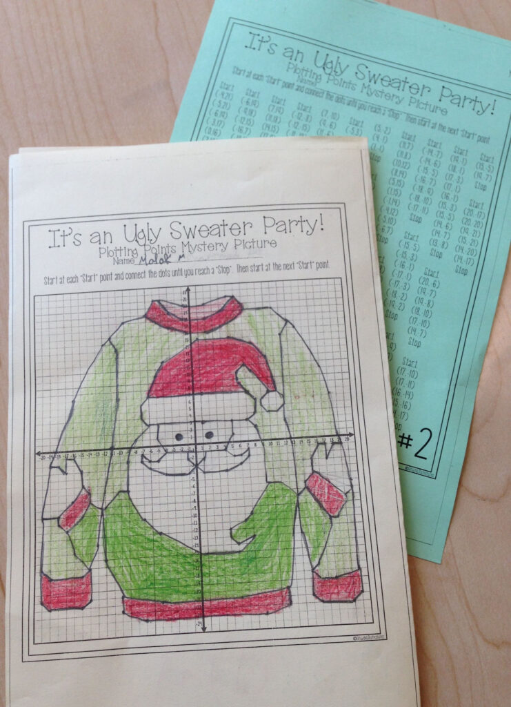 This Was Such A Fun Christmas Math Activity For My Middle