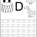 Traceable Letters Free | Activity Shelter In 2020 | Alphabet Intended For Letter D Tracing Sheet