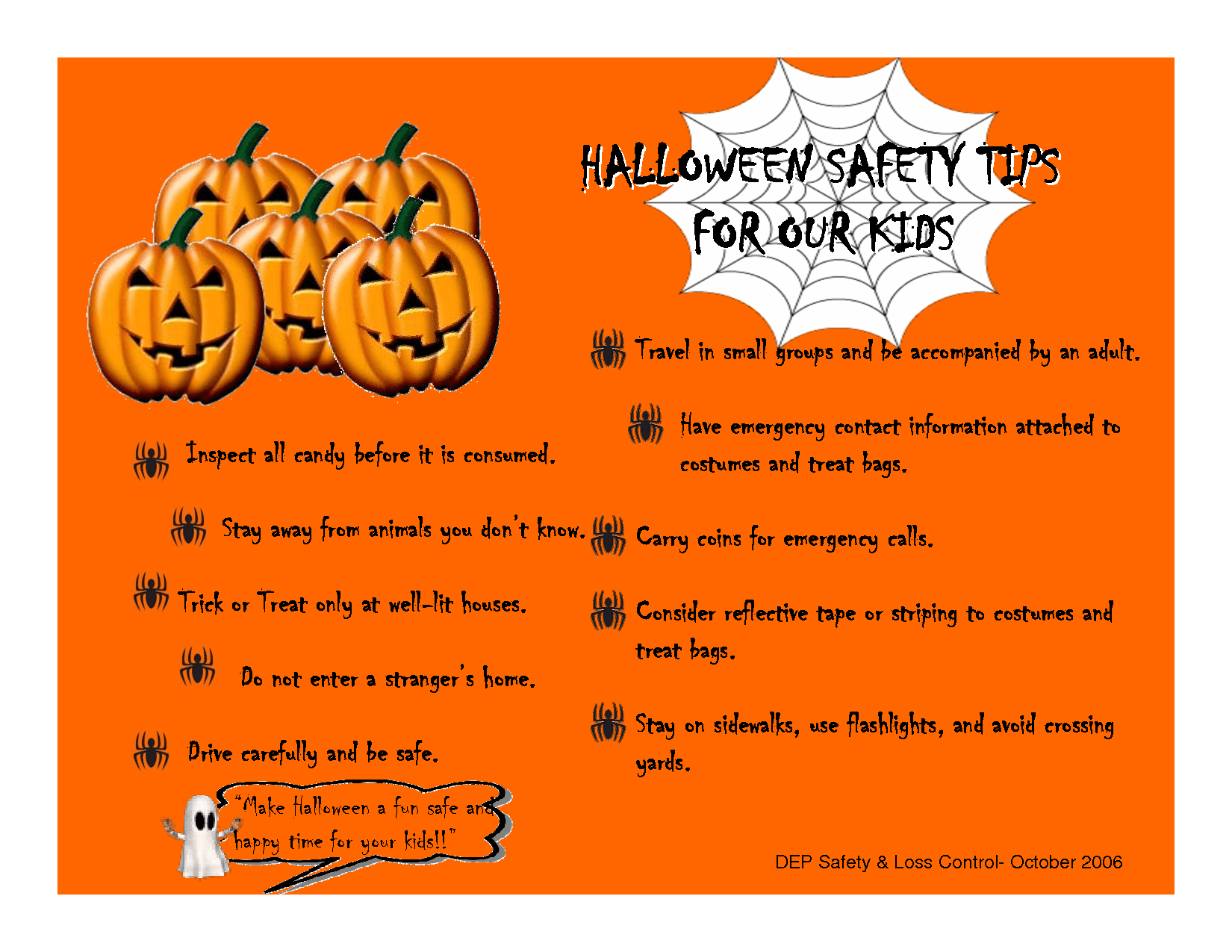 Trick Or Treating Safety Worksheet Kindergarten | Printable