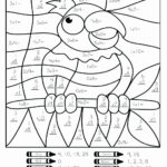 Turkey Math Coloring Sheet With Images Worksheets Free 1St