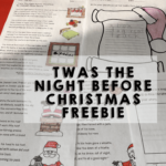 Twas The Night Before Christmas Activity   Classroom Freebies