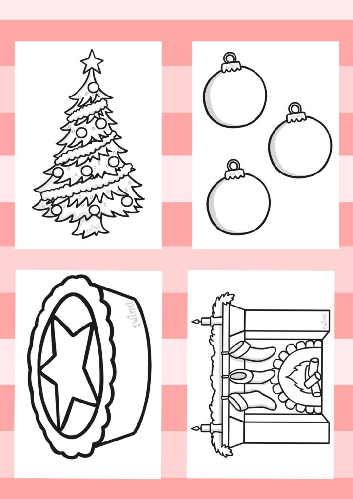 Twinkl Resources >> Christmas Colouring Sheets >> Printable