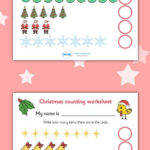 Twinkl Resources >> Counting At Christmas Worksheet