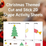 Use These Activity Sheets For Children To Match 2D Shapes
