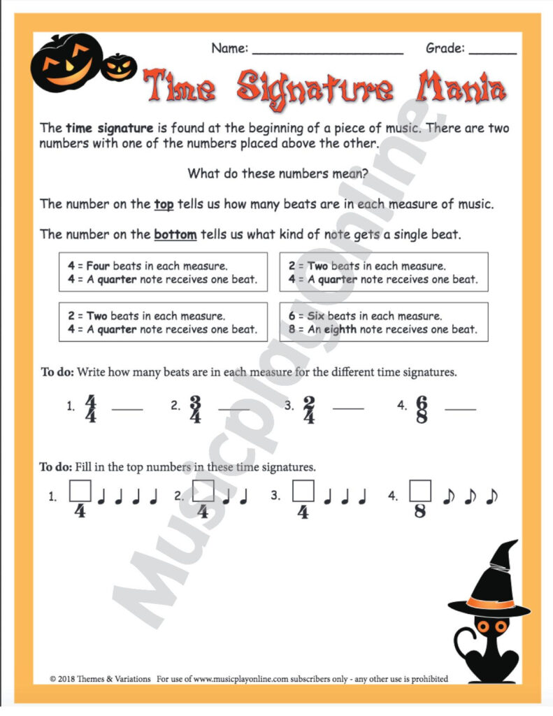 Use This Spooky Halloween Themed Worksheet To Teach Students