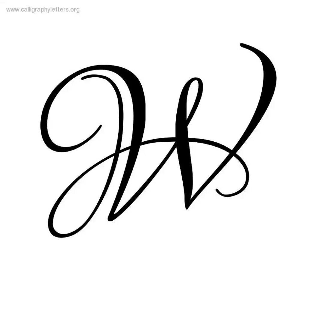 W Letter | Fancy Letters, Lettering Alphabet, Calligraphy