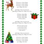 We Wish You A Merry Christmas   English Esl Worksheets For