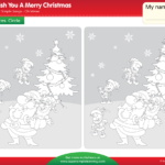 We Wish You A Merry Christmas Worksheet   Find The