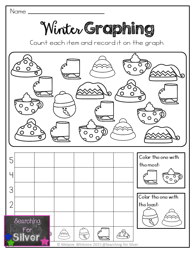 Winter Graphing And Other Fun Winter Printables For First