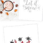 Winter Themed Brush Lettering Worksheet You Need To Practice