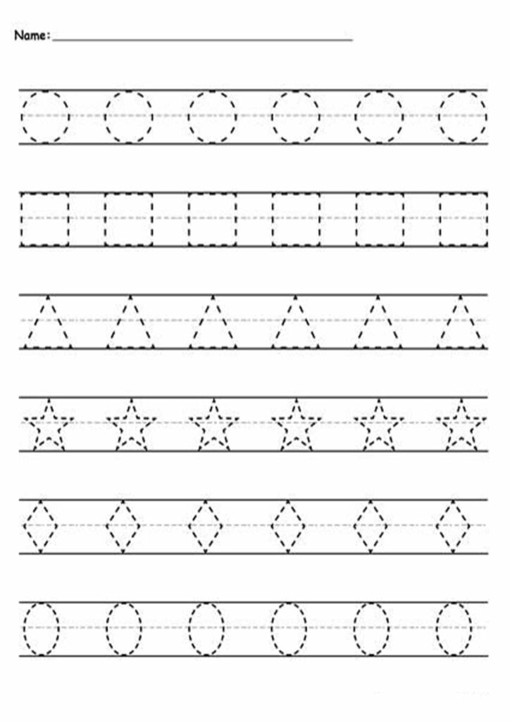 Winter Tracing Lines Worksheet Printable Free Vertical Winter Tracing Lines Worksheet Printable Free Vertical