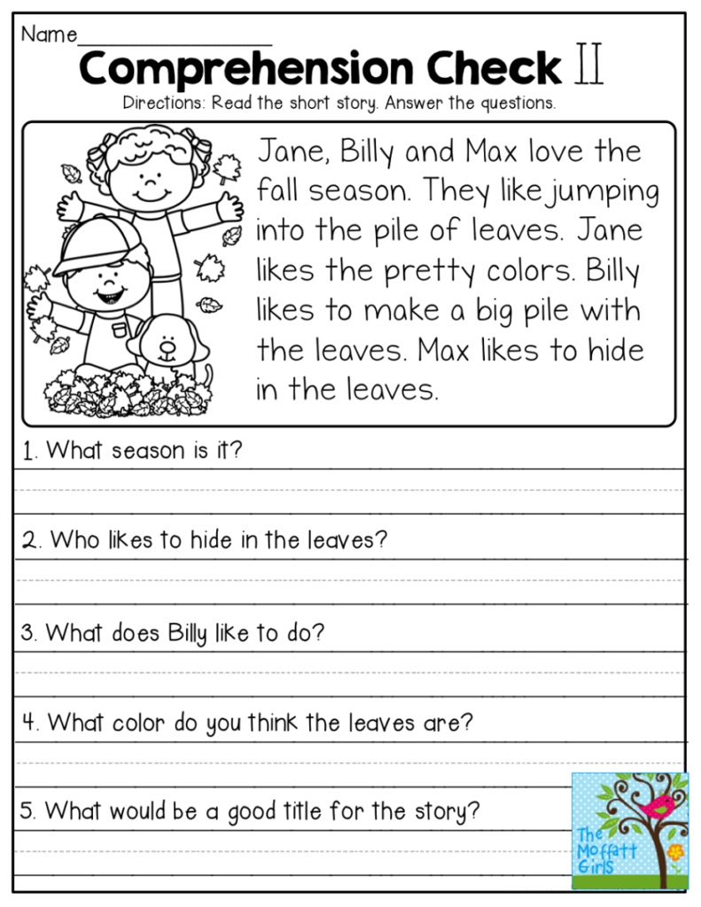 Worksheet ~ 1St Grade Worksheet Reading For Free Download