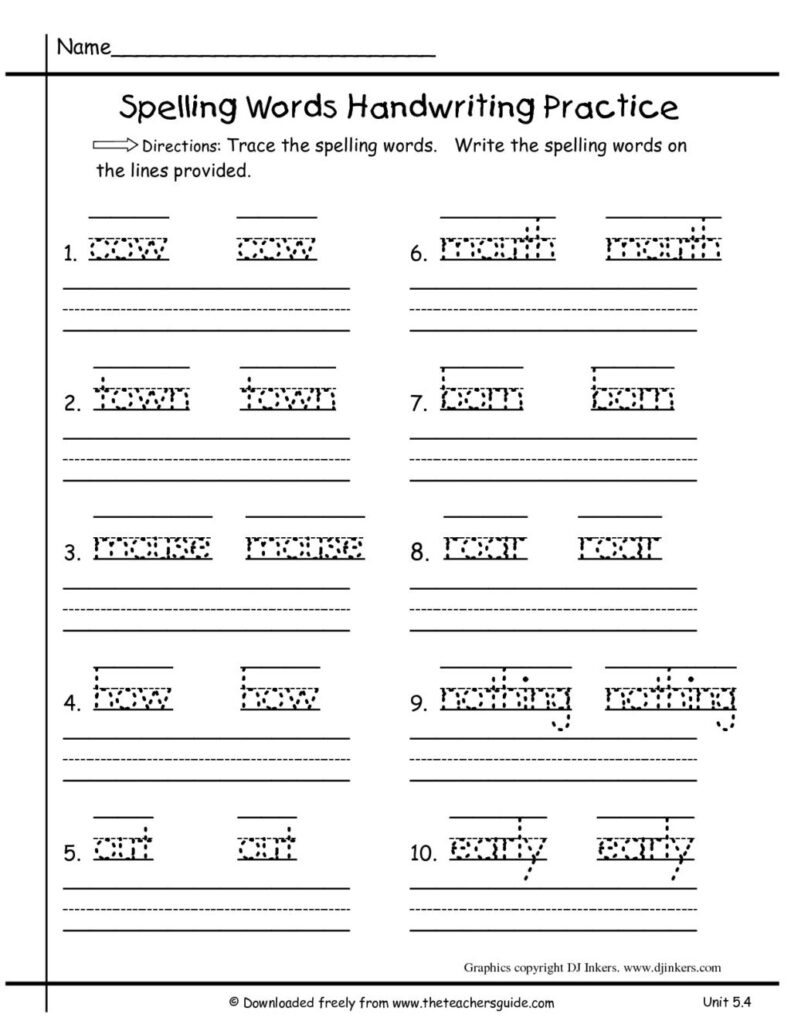Worksheet ~ 1St Grade Writing Worksheets Free Printable