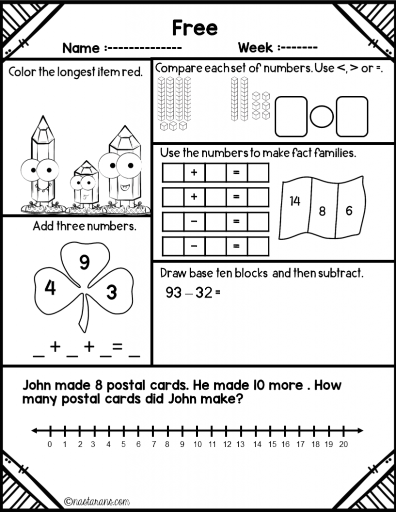 Worksheet ~ Awesome Worksheet Firstade Christmas Math