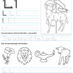 Worksheet ~ Catholic Alphabet Letter Lksheet Preschool In Letter L Worksheets For Kindergarten