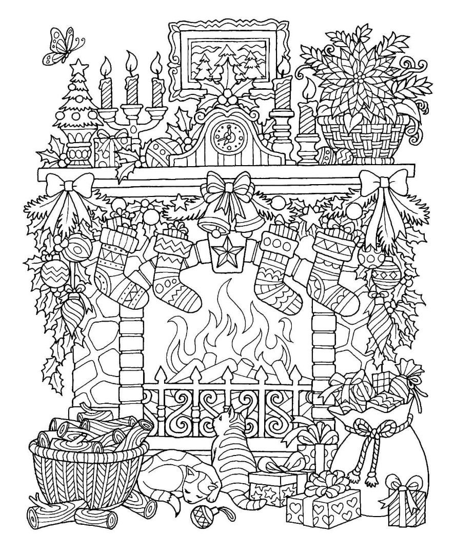 Worksheet Christmas Christian Coloring Page Holidays