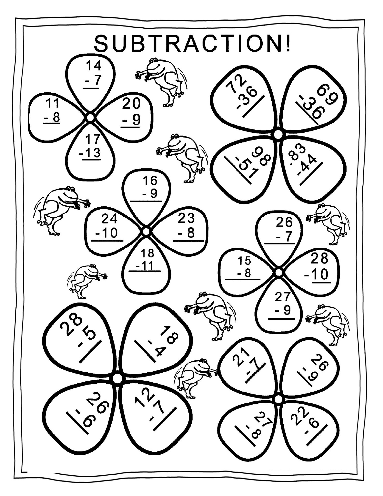 Worksheet ~ Coloring Pages Color Math Worksheets Forde K5