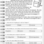Worksheet ~ Comprehension 2Nd Grade Thanksgiving Reading