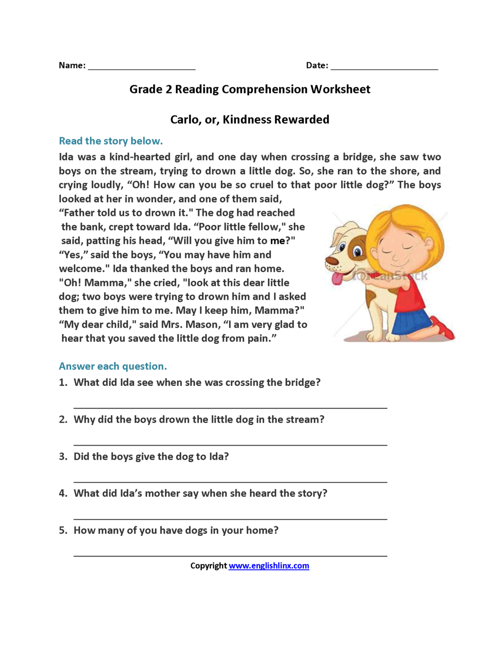 Worksheet ~ Comprehension 2Nd Grade Worksheet Ideas Carlo Or