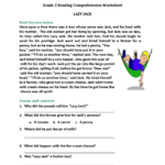 Worksheet ~ Comprehension 2Ndrade Halloween Reading Pictures