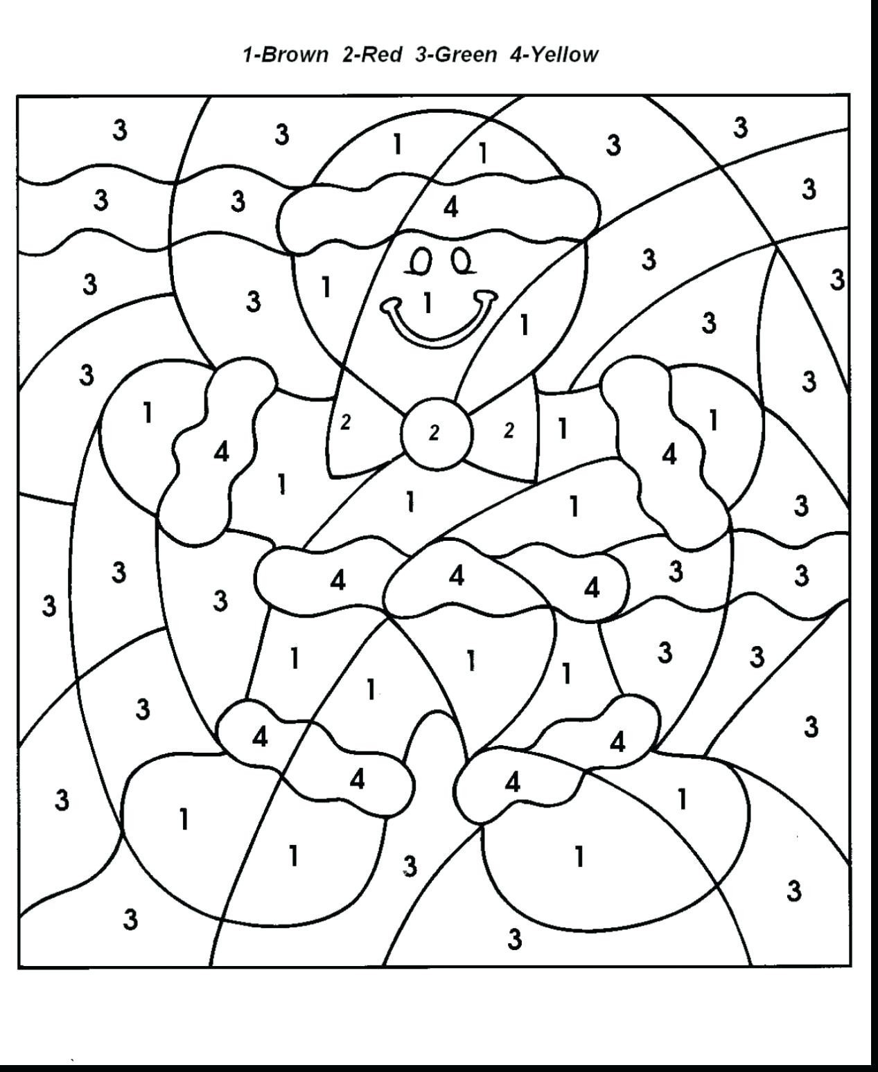 Christmas Math Coloring Pages 2 Digit Addition With Regrouping Color By