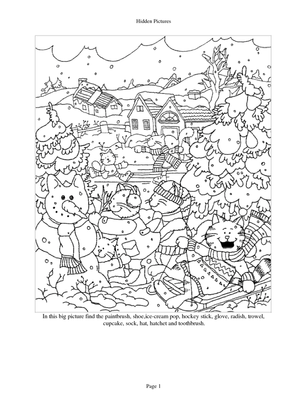 Halloween Math Hidden Picture Worksheets | AlphabetWorksheetsFree.com