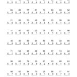 Worksheet ~ Fabulous Multiplication Worksheets Grade Image