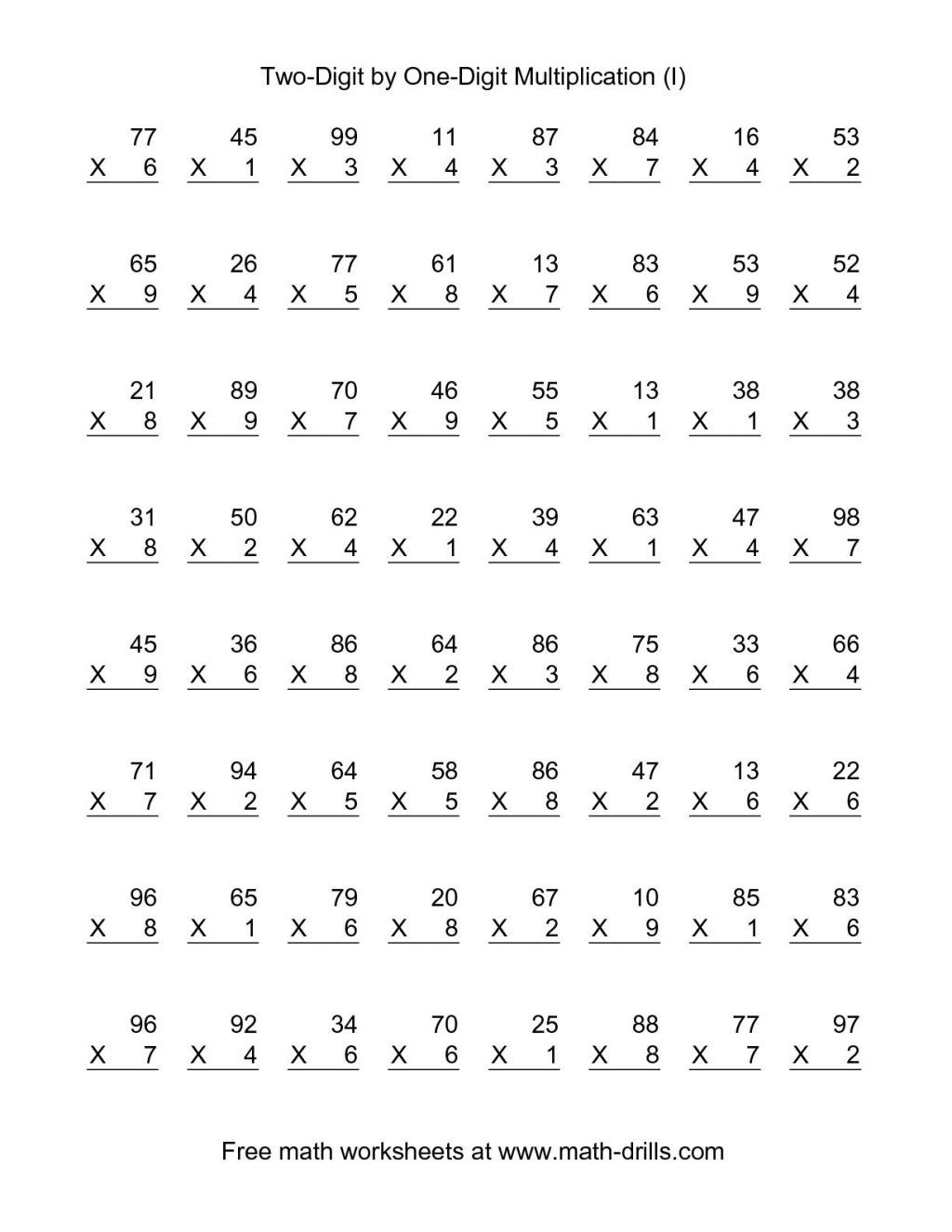 Worksheet ~ Fabulous Multiplication Worksheets Grade Image