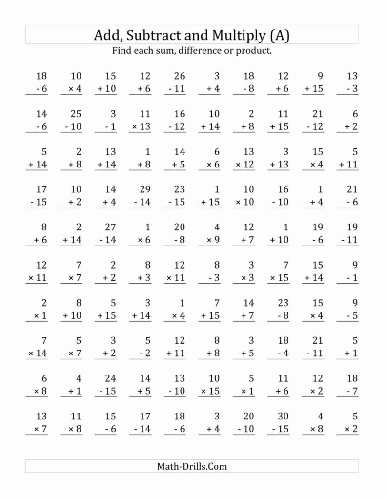 Worksheet ~ Fourthe Multiplication Worksheets 4Th To You