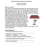 Worksheet ~ Free Reading Comprehension Worksheets Grade