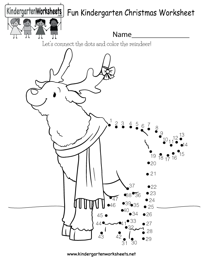 Worksheet ~ Fun Christmas Worksheet Free Kindergarten