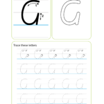 Worksheet ~ Handwriting Worksheet Sample Image Vic Upper G With Alphabet Tracing Twinkl
