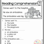 Worksheet ~ Kindergarten Halloween Reading Worksheet
