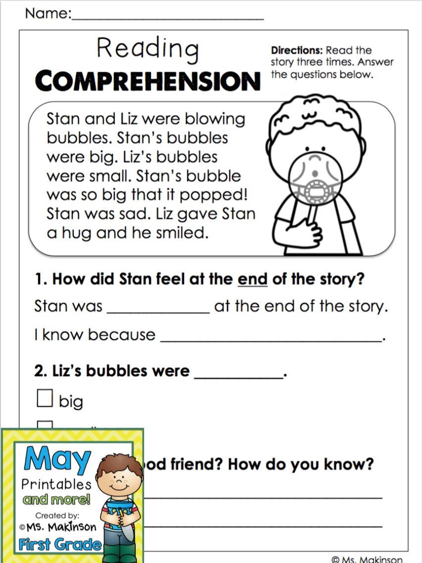 Worksheet ~ Kindergarten Reading Worksheets Printable Free